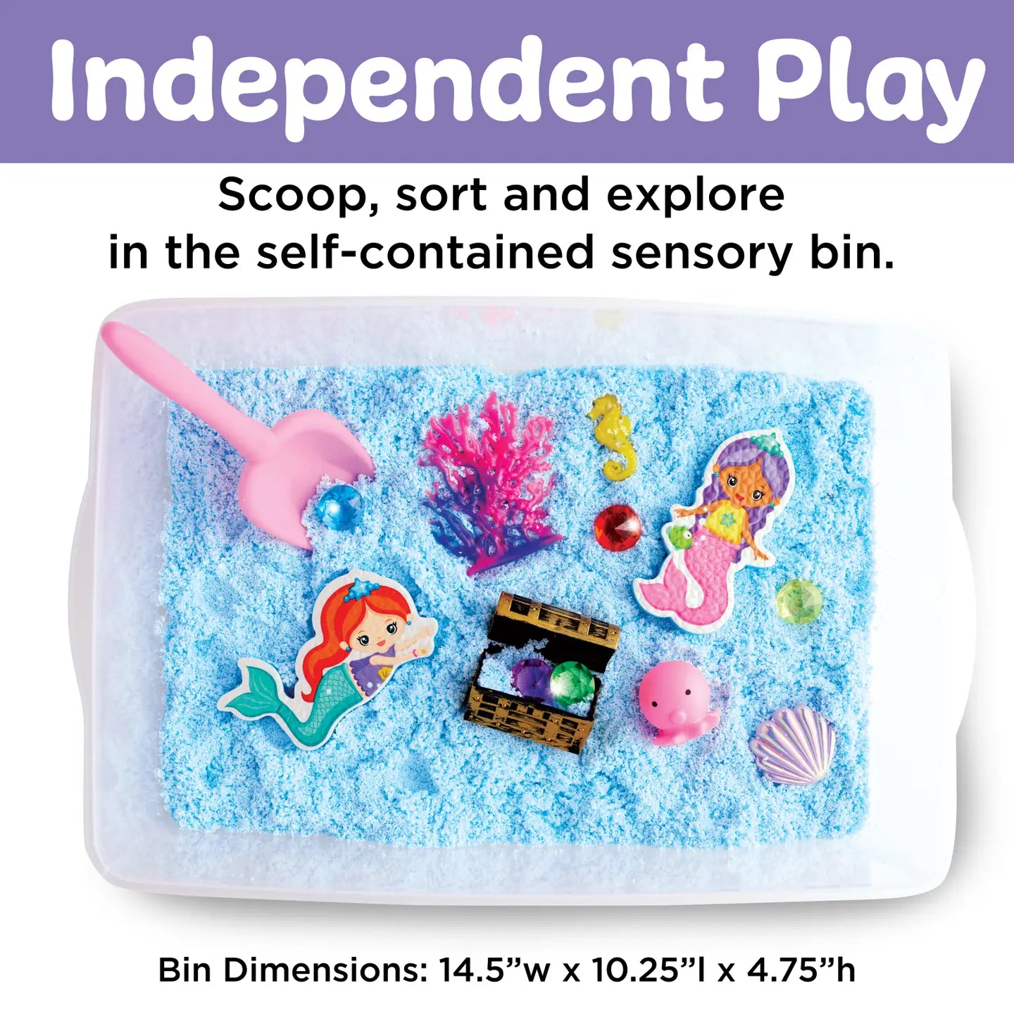 Sensory Bin Mermaid Activity Bin For Kids